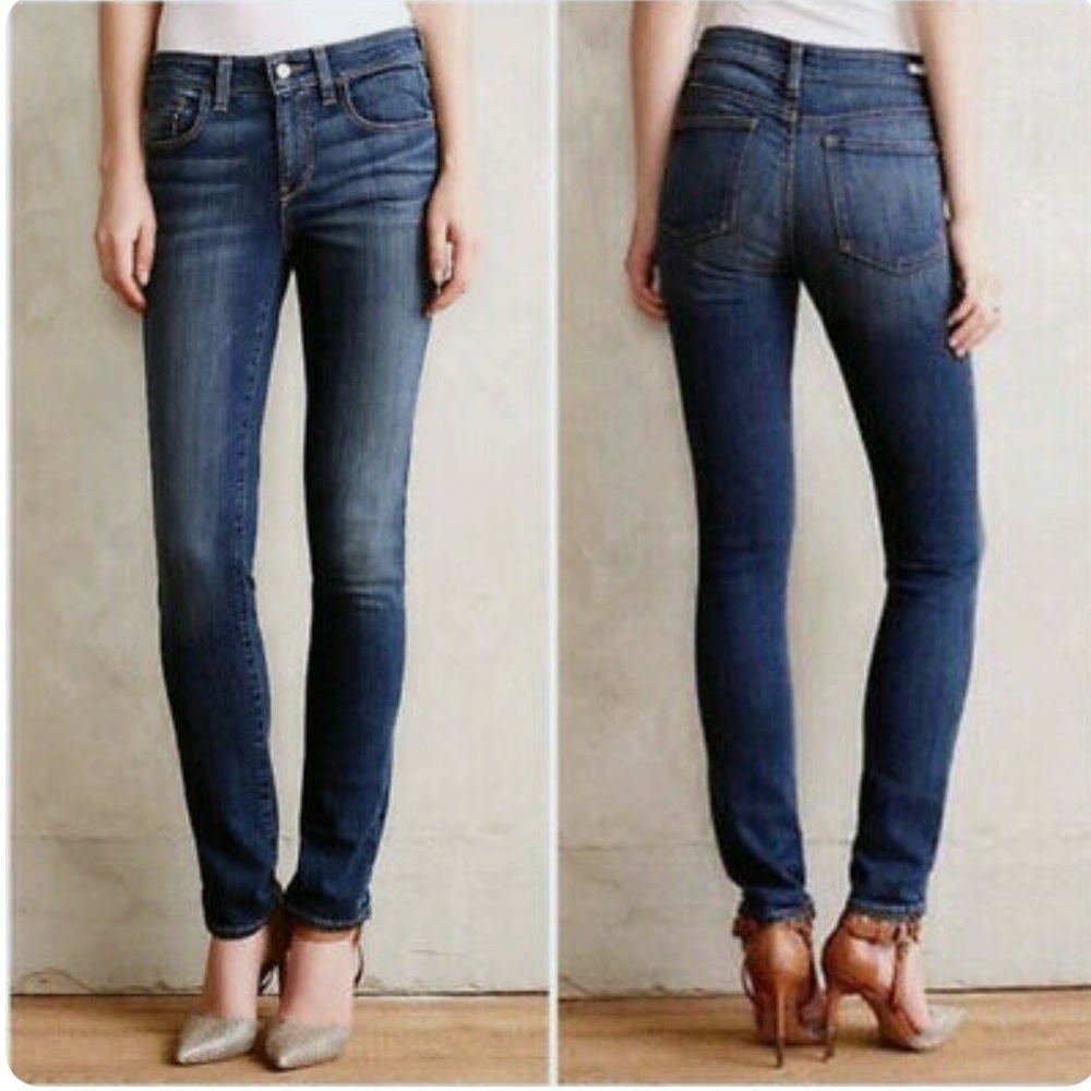 PILCRO and the Letterpress Stet Fit Mid Rise 8” Jeans inseam 33” Style UOAW1102